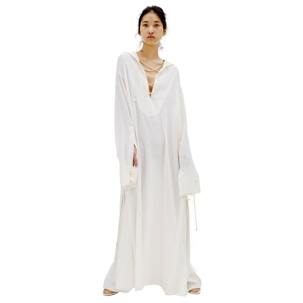 Ann Demeulemeester, White Maxi Dress With Rope  NWT $
$756 $1,402 Size: L